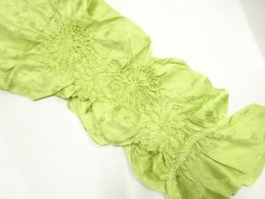 正絹　絞り　帯揚げ